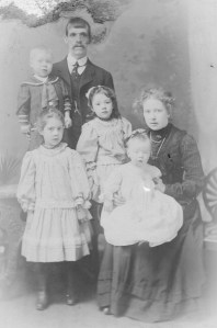 You see a man with this haircut, you know not to mess with him. (The  baby in a gown is my Granddad.)