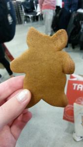 I named him Terry, and then I bit his head off.