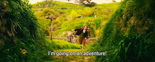 hobbit adventure gif